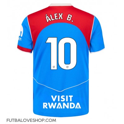 Dres Atletico Madrid Alex Baena #10 Tretina 2025-26 Krátky Rukáv Dres Atletico Madrid Alex Baena #10 Tretina 2025-26 Krátky Rukáv